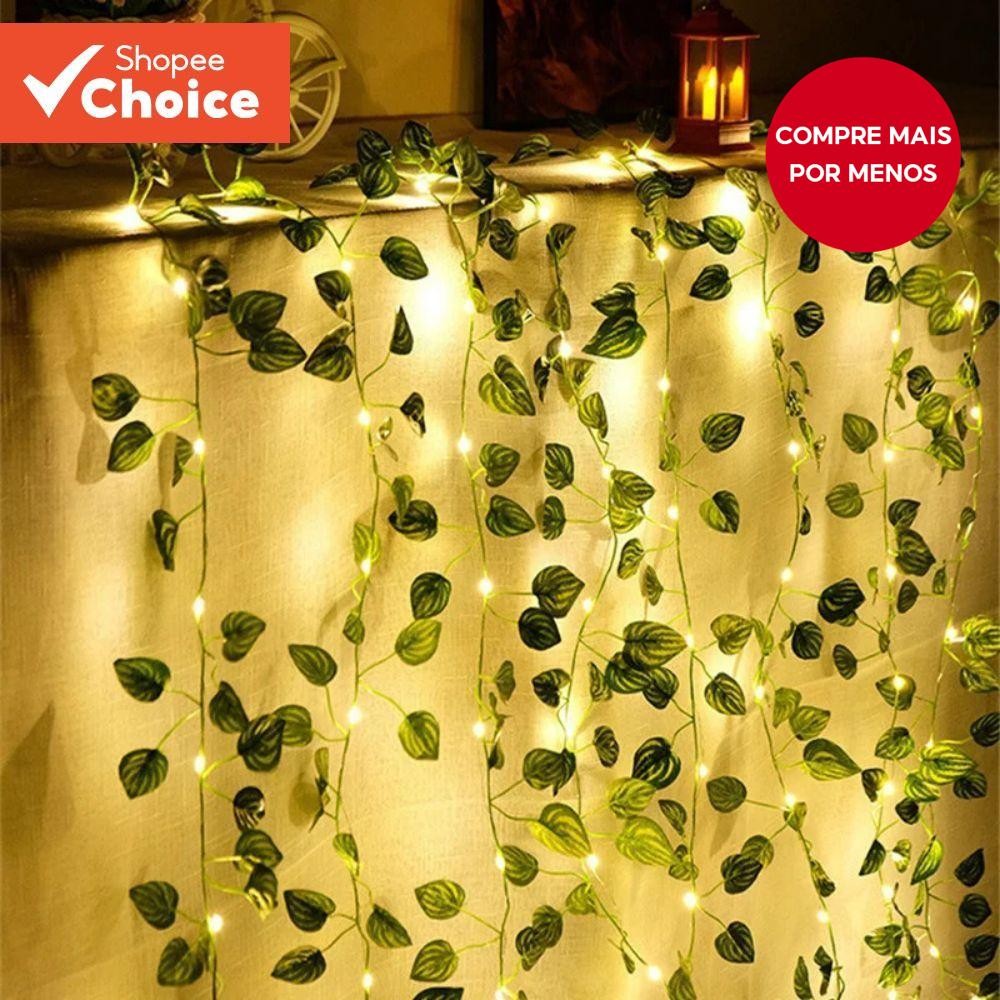 Luz de Corda de Planta Falsa de Melancia para Decoração de Parede e Natal B & B
