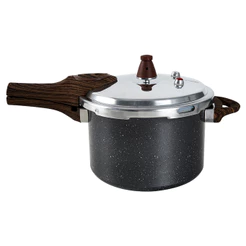 Panela de Pressão Brinox Ceramic Life Pressure 4,2L Granito