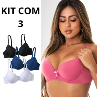 sutiã reforçado com bojo em Oferta na Shopee