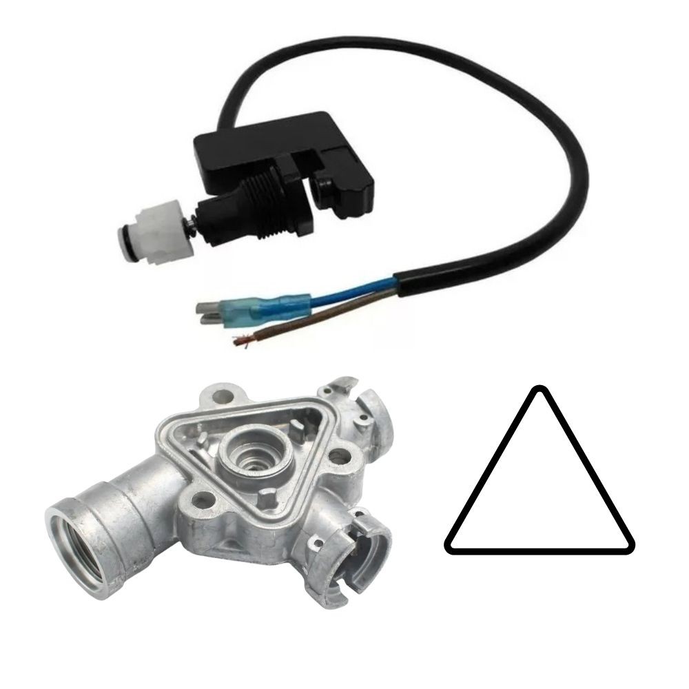 Kit Reparo Stop Total + Coletor + Anel Triangular Lavadoras De Alta Pressão K4 K5 Modelos Novos Karcher