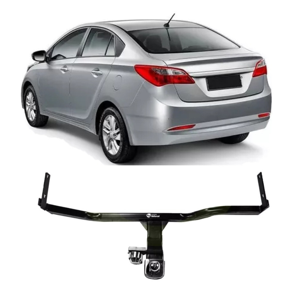 Engate Reboque Fixo Hb20 Sedan 2013 2014 2015 500 Kg Inmetro