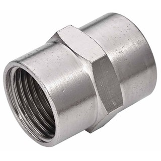 1 LUVA EMENDA FÊMEA ROSCA 1/4 BSP EM LATÃO NIQUELADO em Oferta na Shopee