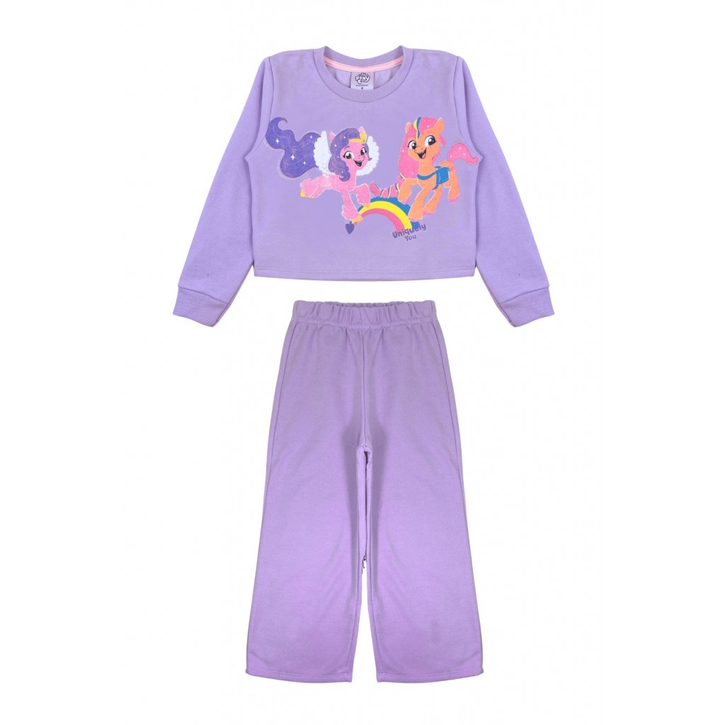 Conjunto Feminino Infantil Uniquely - My Little Pony - Baby & Kids Fashion