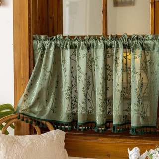 Cortina Curta Janelas Valance Romântico Café Cozinha Cortinas Curtas Elegantes Sanefas Janela Porta Armários Decoração em Oferta na Shopee