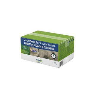 Cimento de Secagem Ultrarrápida Viapolseca Pó 2 4KG Viapol em Oferta na Shopee