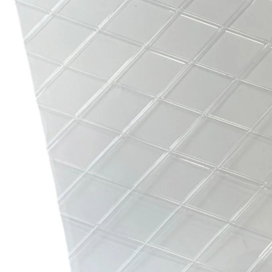 Placa de Textura Losango Para Chocolate Ref.1086 - 48cm - 1 unidade - Rizzo