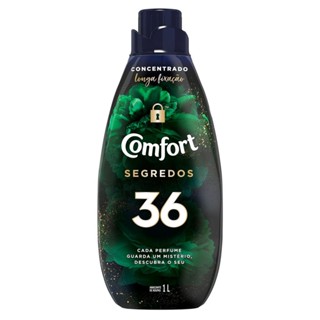 Amaciante De Roupa Concentrado Comfort 36 Segredos 1l em Oferta na Shopee