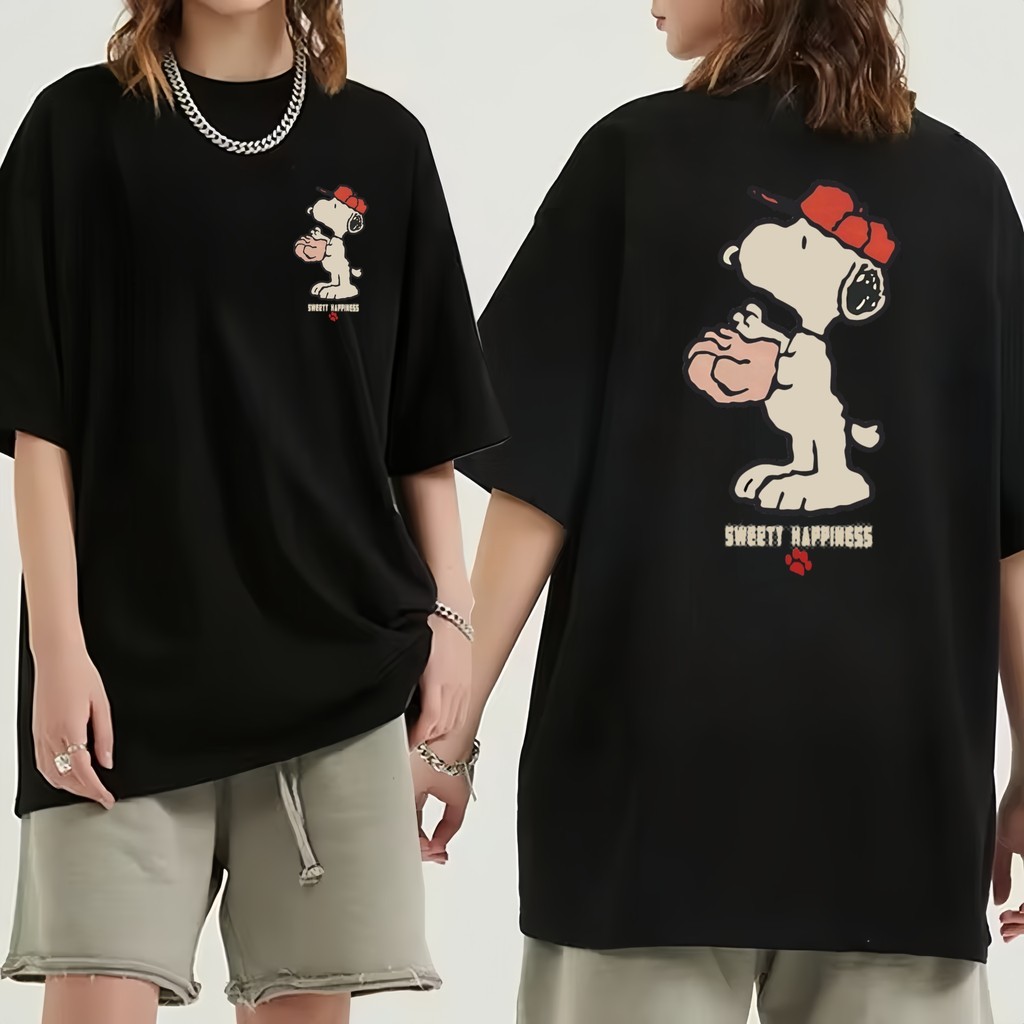 Camiseta Unissex Oversized Plus Size Feminina Masculina   Premium em Algodão PuroSISI  De Manga Curta Estilo Amer