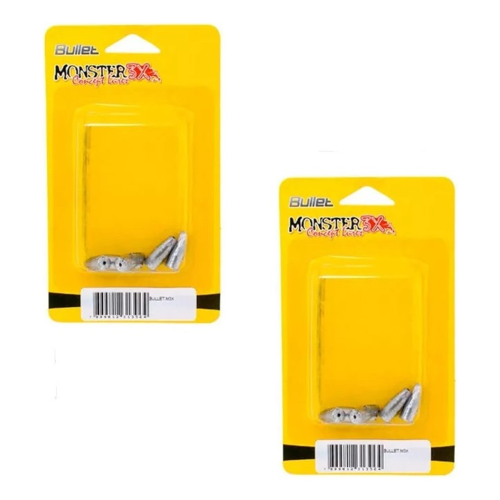 Bullet Chumbo Para Isca Soft Monster3x