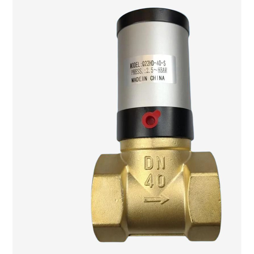 Valvula De Atuacao Pneumatica Retorno Mola 180° 2/2 N/F 1/2
