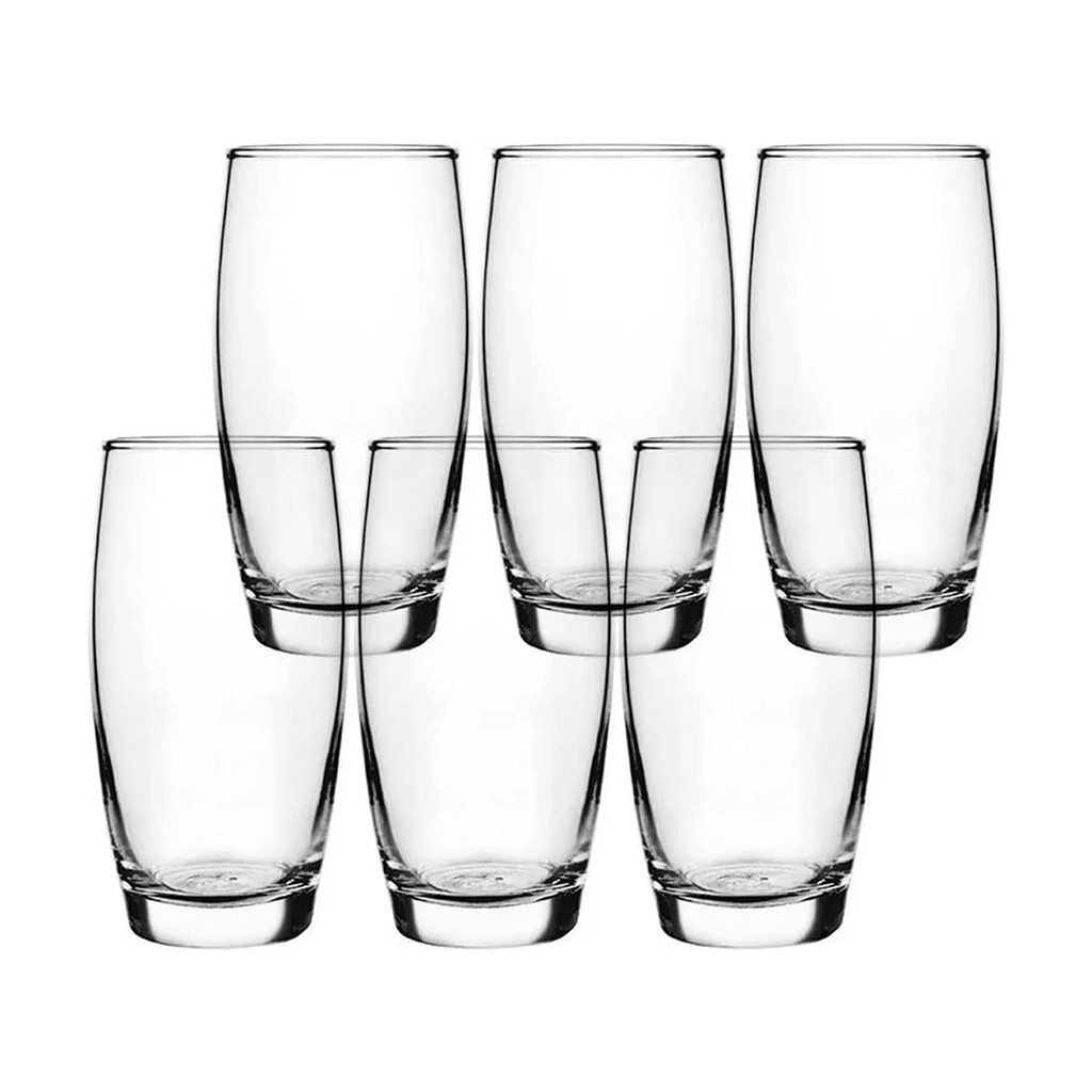 Jogo 6 Copos Kit Long Drink Oca Grande 300ml Liso em Oferta na Shopee