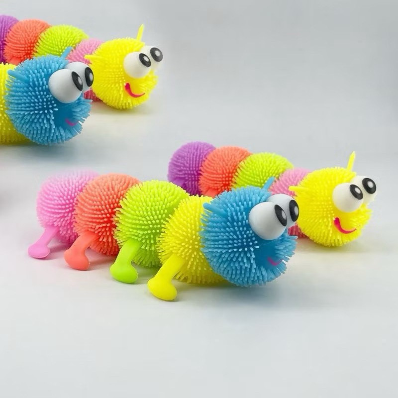 Centopéia com Luz De Apertar E Esticar Colorida em Oferta na Shopee