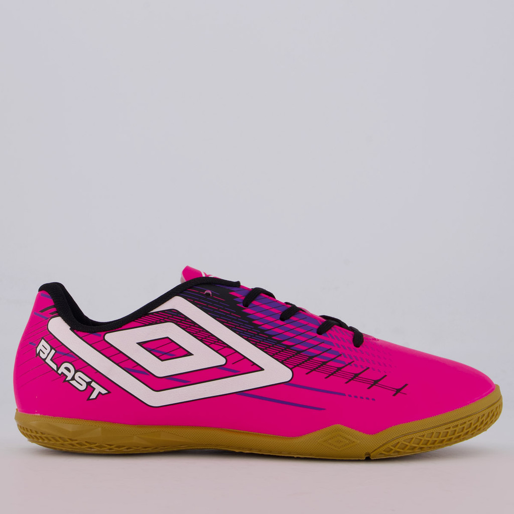 Chuteira Umbro Blast Futsal Rosa e Preta em Oferta na Shopee