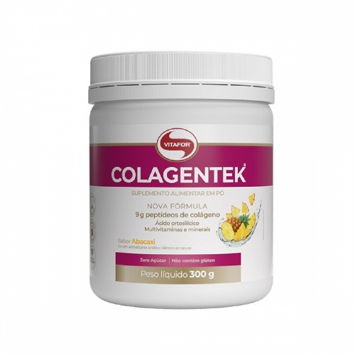 Colágeno Hidrolisado Colagentek Vitafor 300g em Oferta na Shopee