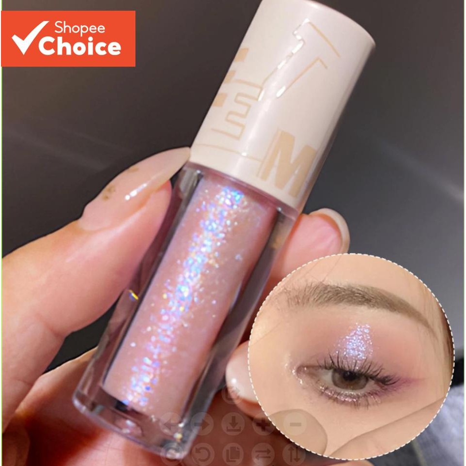 Sombra Líquida Glitter , Clareadora De Olhos Brilhante Pérola Natural À Prova D'água Stick...