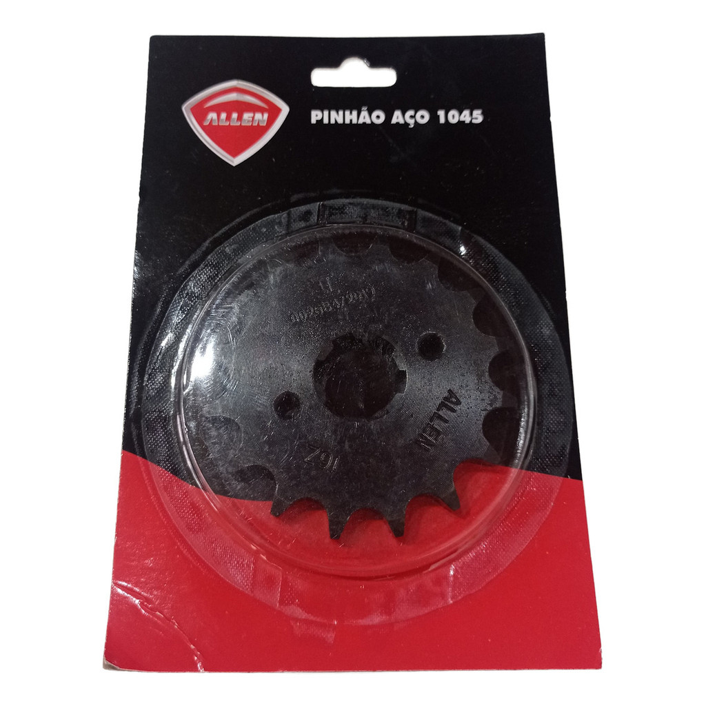 Pinhão 16 Dentes Fan 09-21 / Titan 150 / Titan 160 / Bros 125 / Bros 150 / Bros 160 P428 - Importado