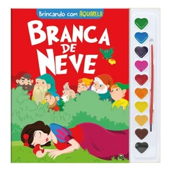 Brincando com Aquarela | Branca de Neve