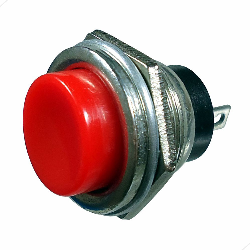 Botão Partida Universal Push Button - Vermelho (dni2191) 69205