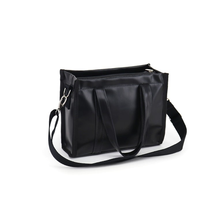 Bolsa Tote Mini com Alça Preta