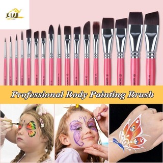 KLAOSD Pintura De Arte Corporal Facial , Caneta De Desenho Profissional Multifuncional , Pincéis Portáteis De A Óleo