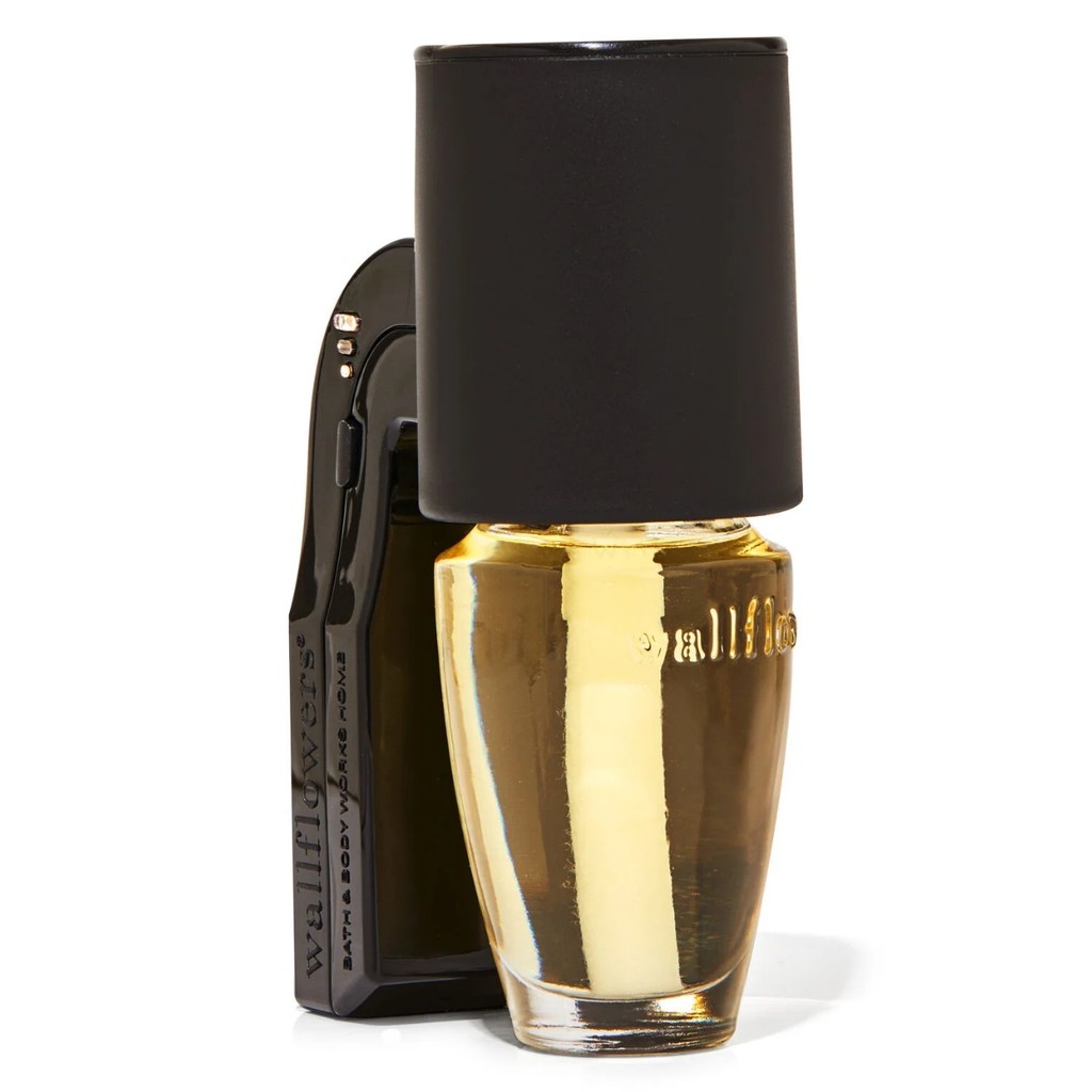 Suporte de Tomada Com Controle de Essência, Preto, Wallflowers, Bath & Body Works