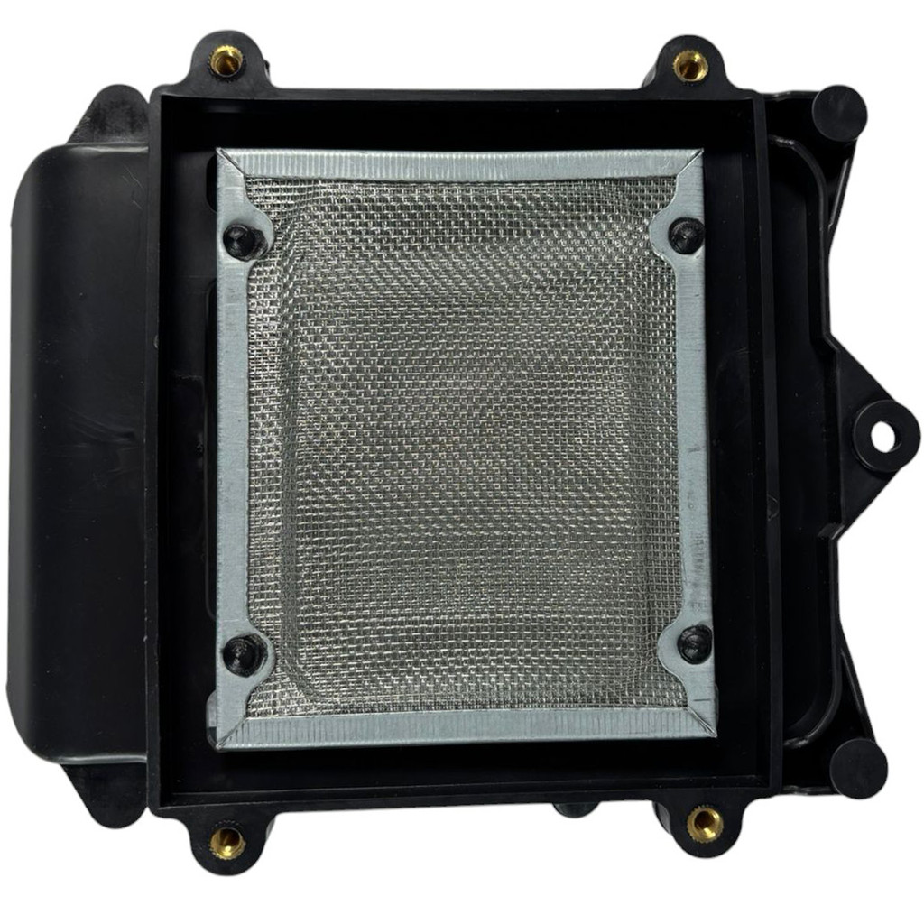 Carcaça secundária tela da caixa do filtro de ar CG125 CG150 Fan Titan 2009 a 2013 grade