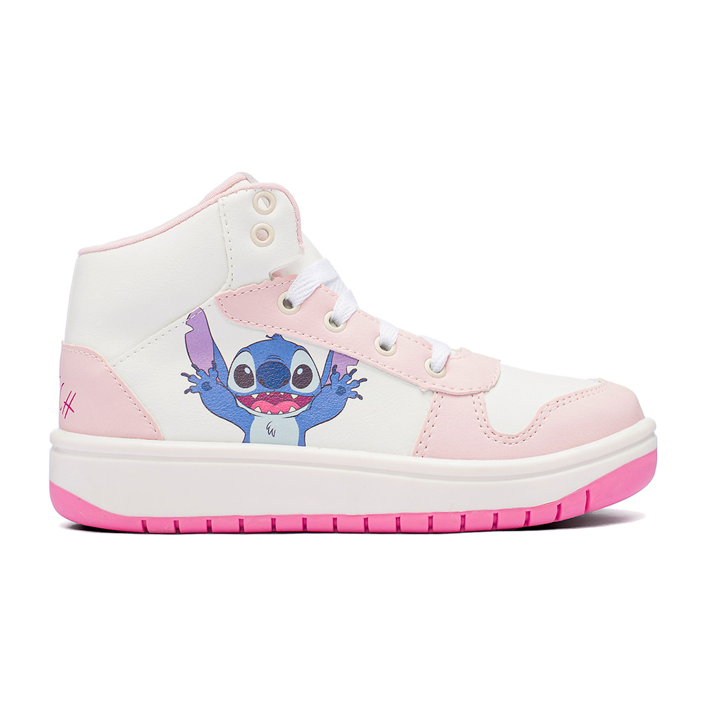 Tenis Infantil Cano Alto Juvenil Meninas Stitch Disney Casual Original em Oferta na Shopee