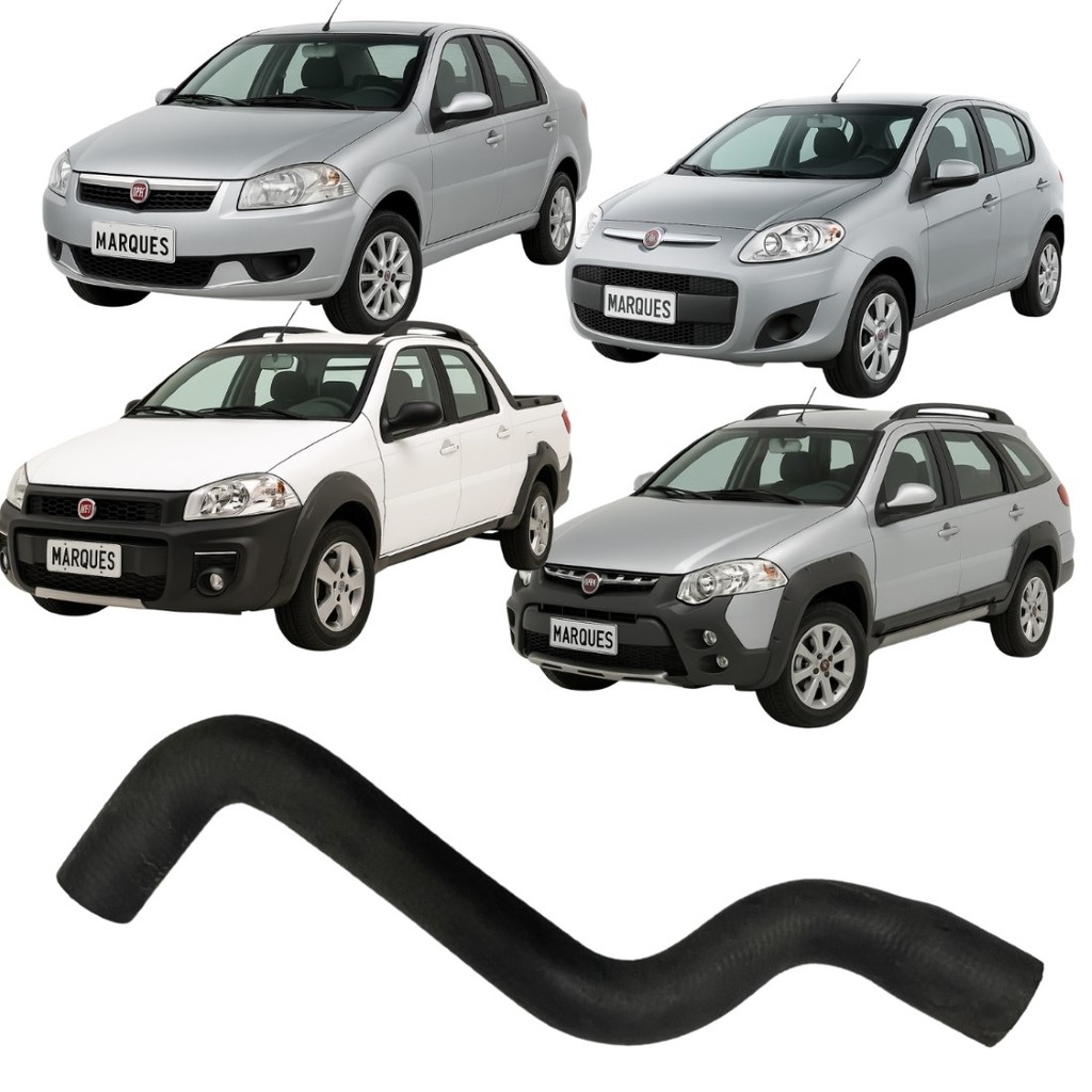 Mangueira Superior Do Radiador Jahu Para Palio Siena Strada em Oferta na Shopee