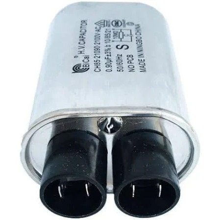 CAPACITOR DE ALTA VOLTAGEM 0.90UF MICRO-ONDAS TERMINAL ESTREITO COMPATÍVEL ELECTROLUX FRIGIDAIRE