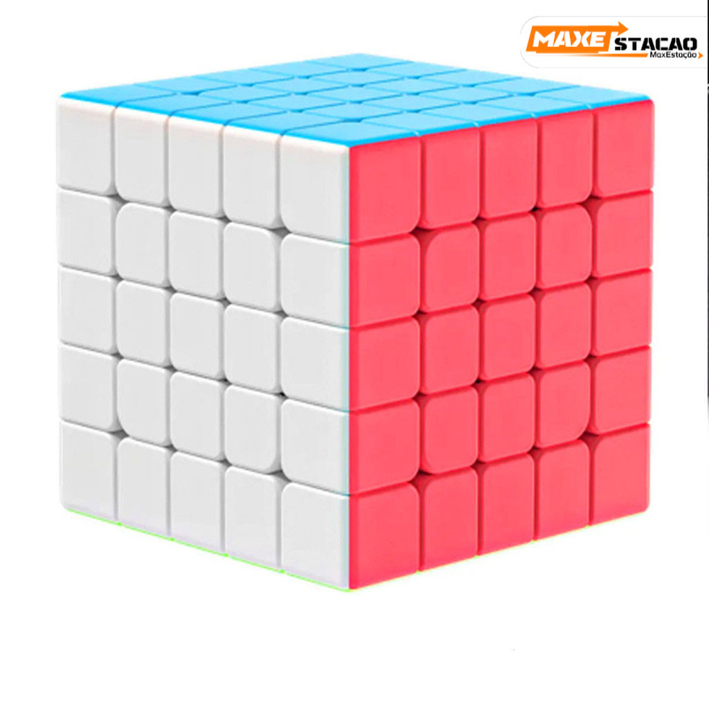 Cubo de Rubik 5x5x5, Tamanho 50mm, Sensível à Velocidade