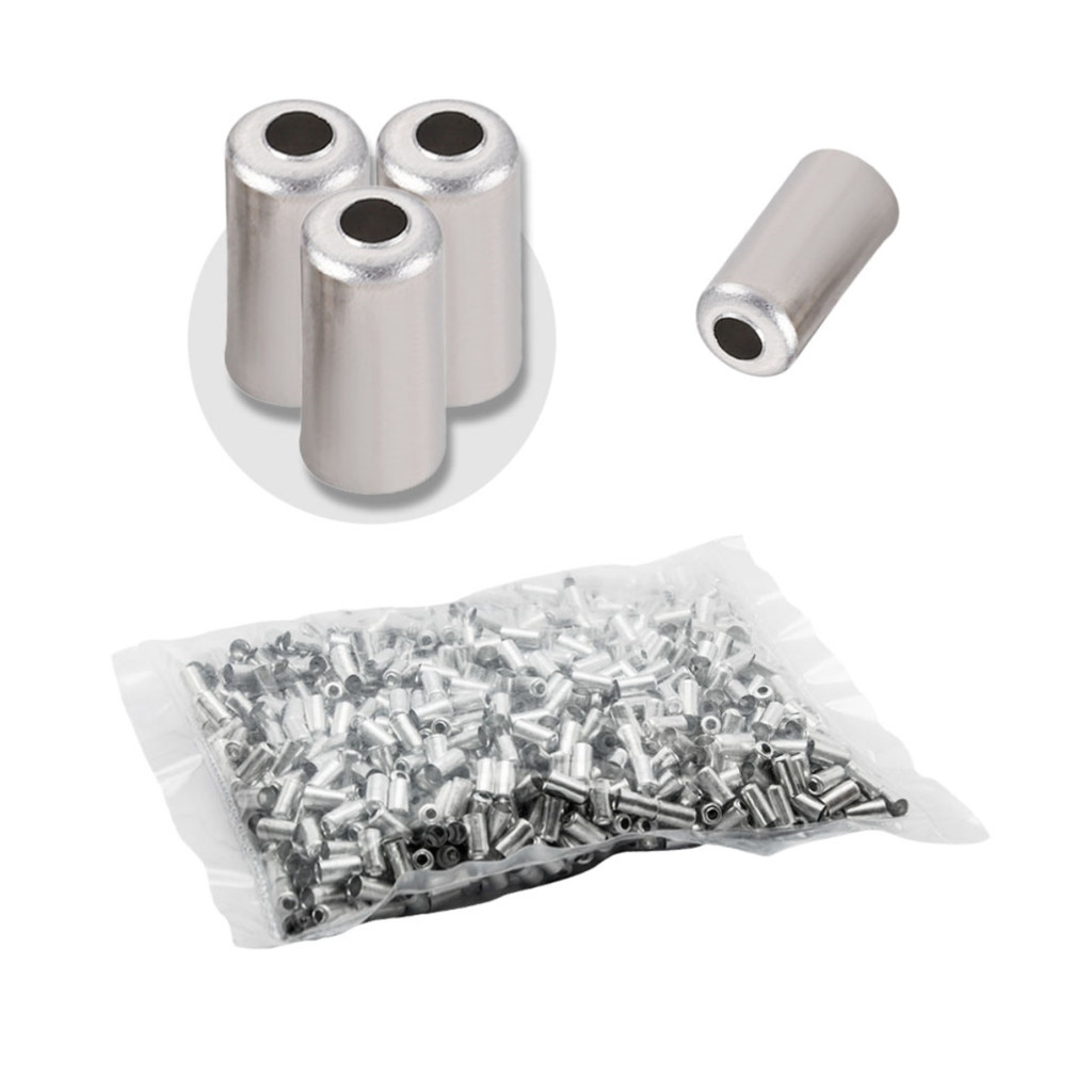 1000 Terminal De Conduite De Aluminio Freio Marcha 5 mm Bike