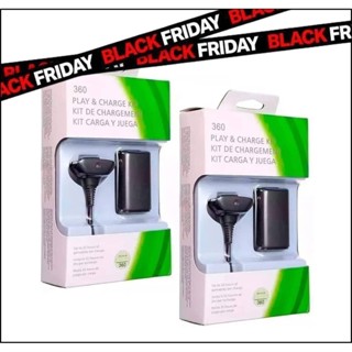 Kit 2 Bat. Recarregável Para Xbox 360 Substitua Pilhas em Oferta na Shopee
