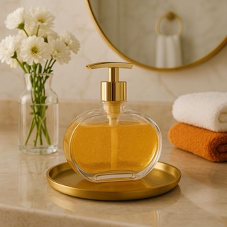 Frasco De Vidro Jolie Sabonete Liquido Álcool Gel Hidrantes Shampo 300ml com Válvula 4 Cores em Oferta na Shopee