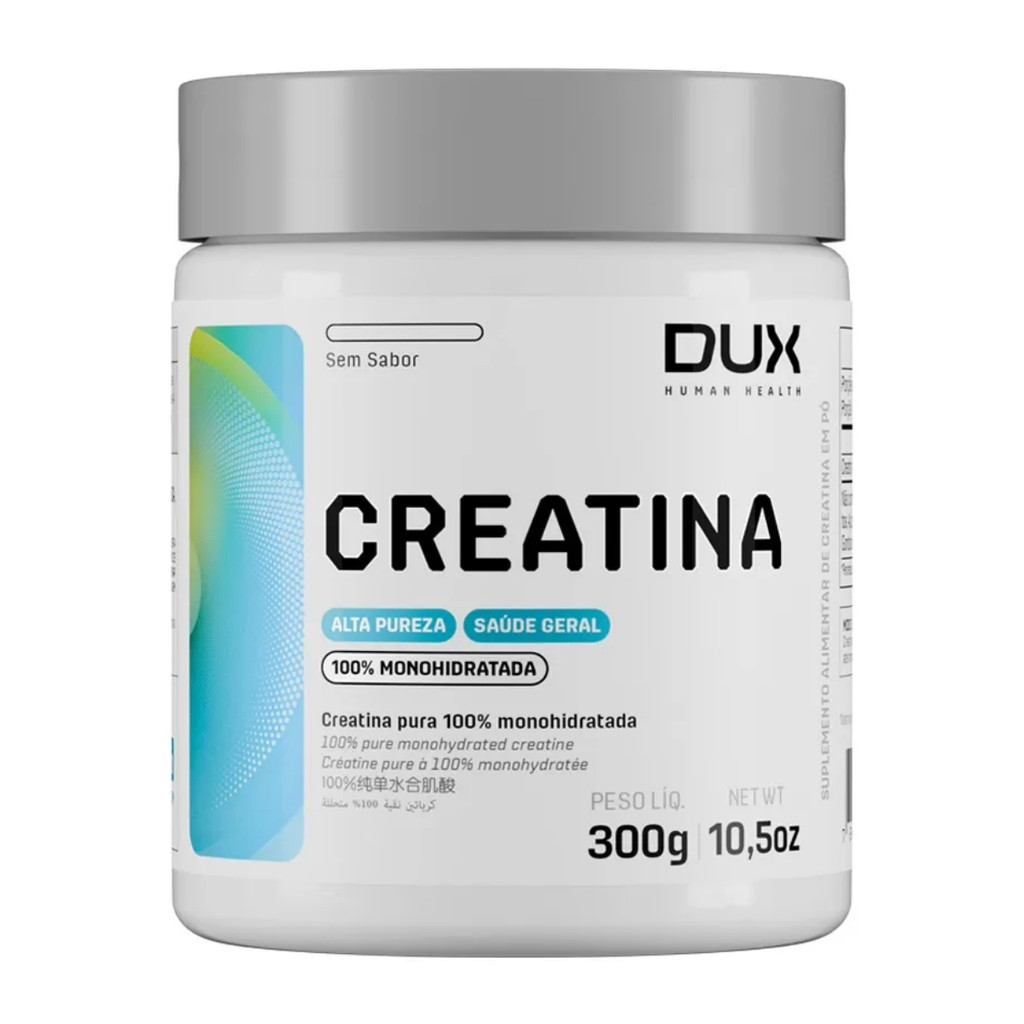 Creatina Monohidratada Pote 300g Dux