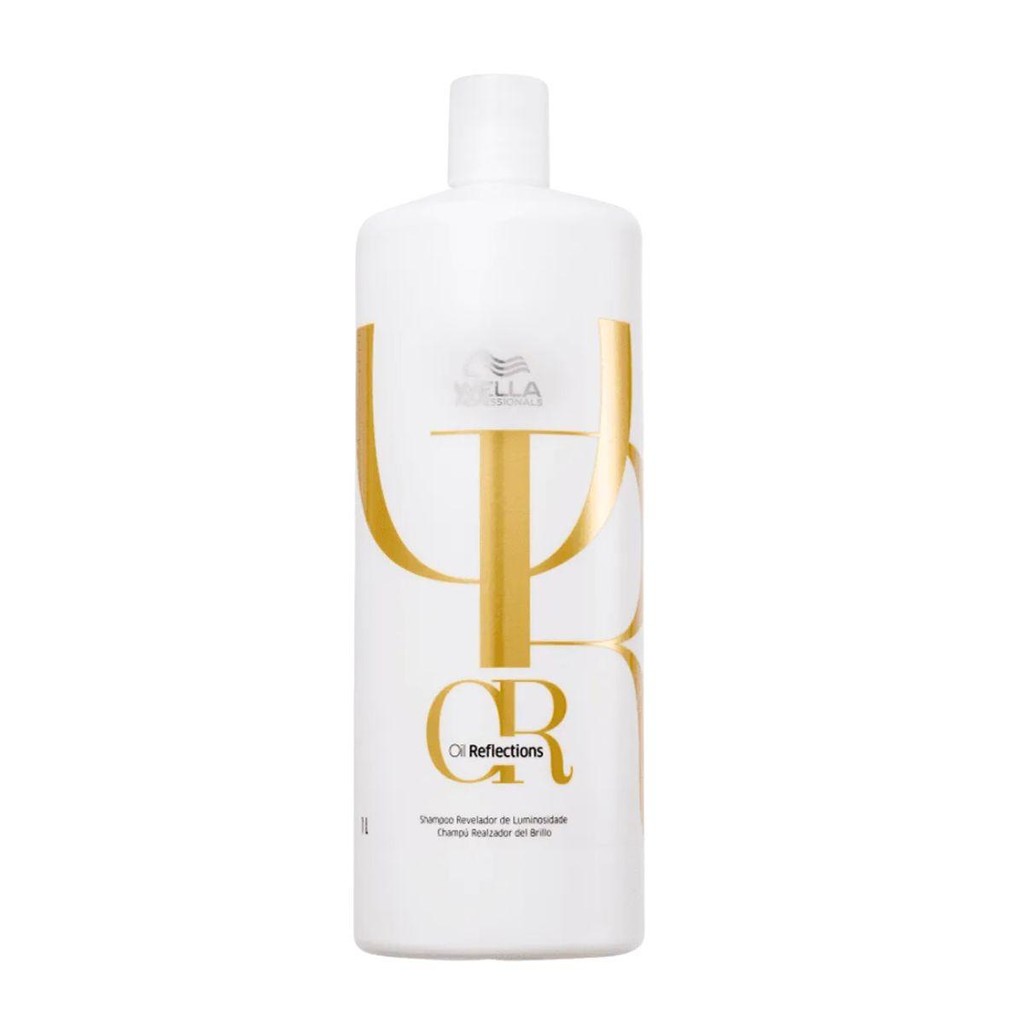 Wella Shampoo Oil Reflections 1L Brilho e Maciez em Oferta na Shopee