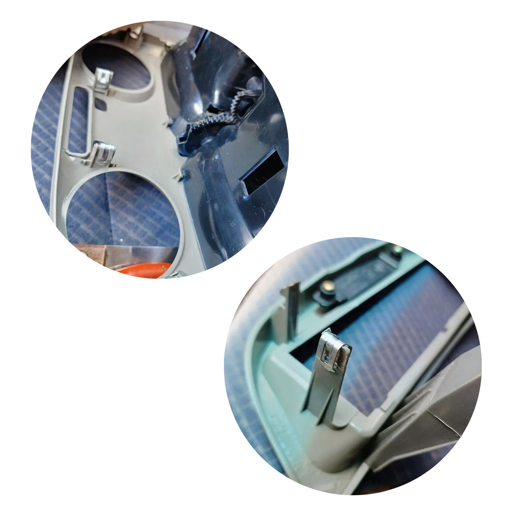 KIT 10 PRESILHAS PAINEL CENTRAL E PARACHOQUE DIANTEIRO GRAND SIENA IDEA  LINEA MOBI PALIO STRADA UNO