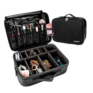 Maleta Bolsa De Maquiagem Cosméticos Nordk GlowUp Divisória Ajustável Case Profissional Make em Oferta na Shopee