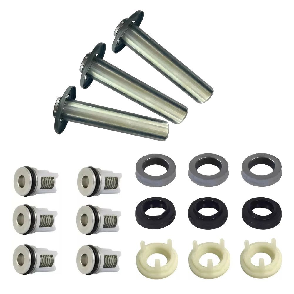 KIT REPARO DA LAVADORA DE ALTA PRESSÃO HD585 GUIA DA GAXETA VALVULA GAXETA RETENTOR PISTAO ORIGINAL KARCHER