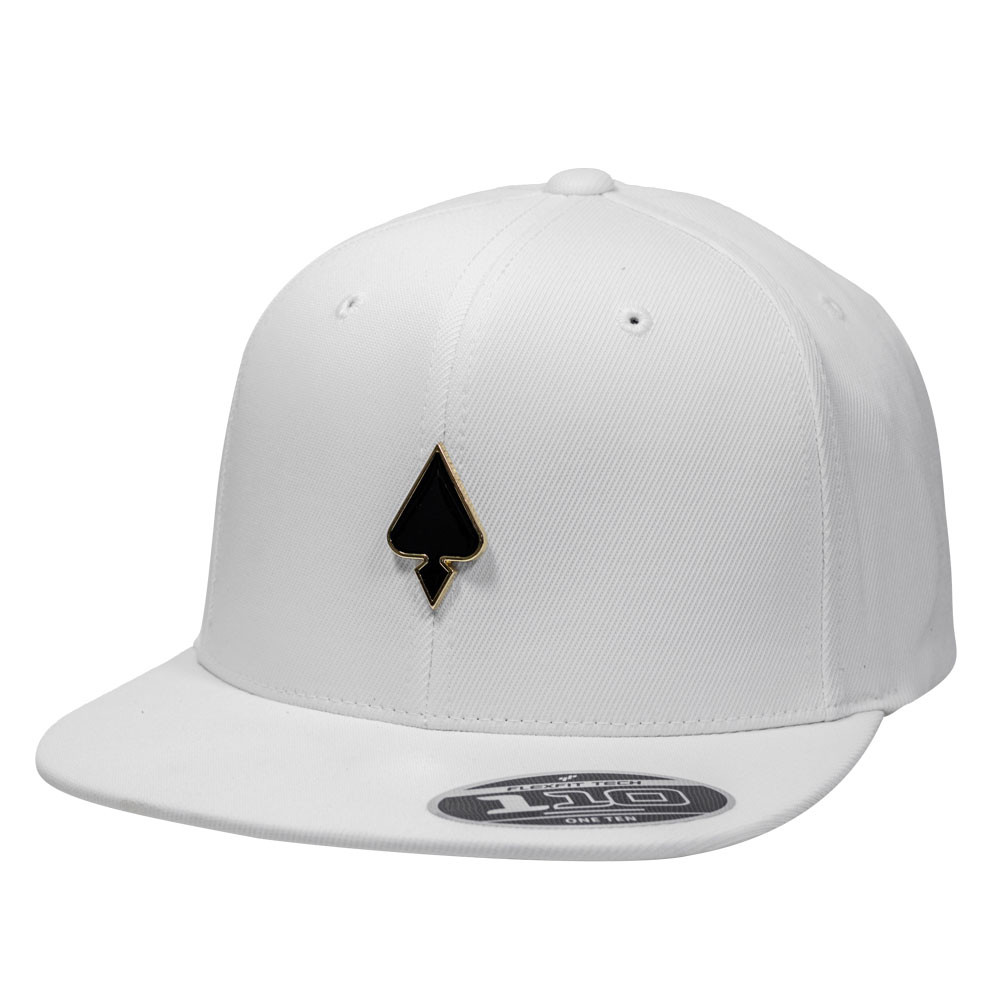 Boné MCD Aba Reta Fitão Strapback Especial Flexfit Espada Branco