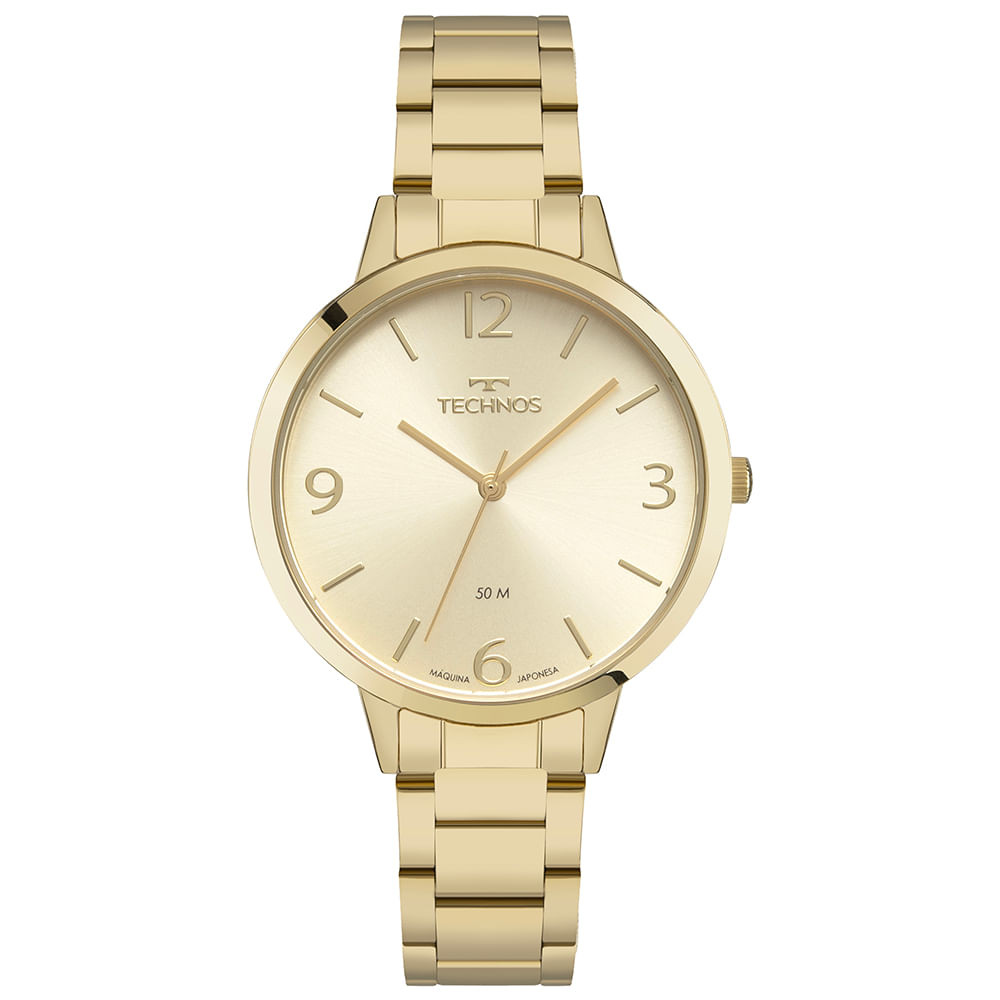 Relógio Technos Feminino Dress Dourado - 2035NBC/1X
