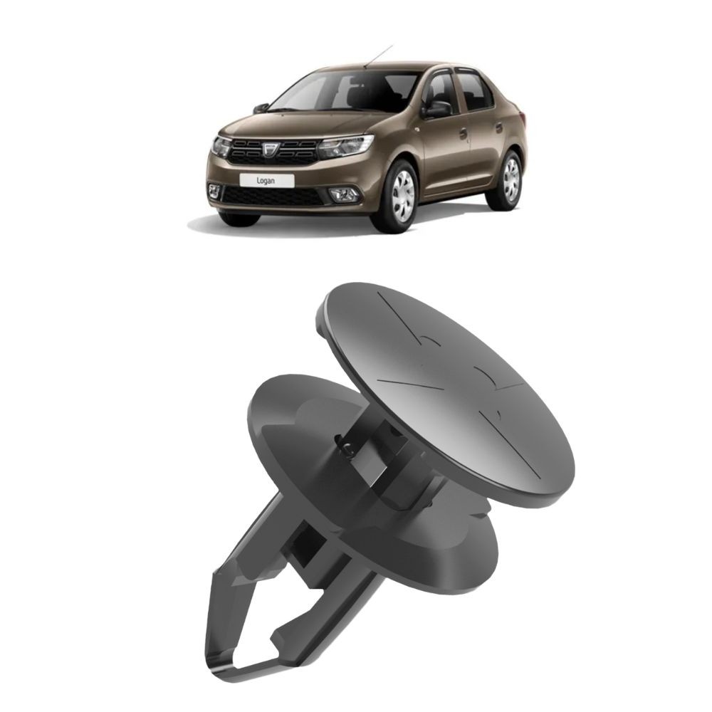 Presilha Parachoque Logan 2014 A 2022 Kwid 2018 A 2022 - 10 Unidades.