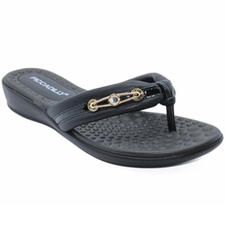 Chinelo Anabela Piccadilly Detalhe Feminino - Preto em Oferta na Shopee