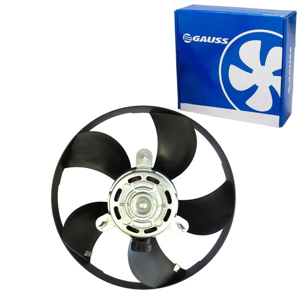 Ventoinha Radiador Siena 1.0 1.3 1.5 1.6 / 500 1995 Até 2001 C/AR  Original Gauss