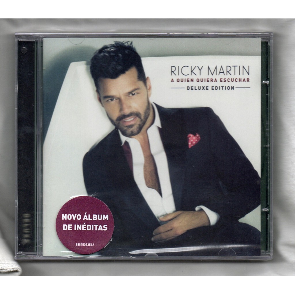 Ricky Martin Cd A Quien Quiera Escuchar Deluxe Edition