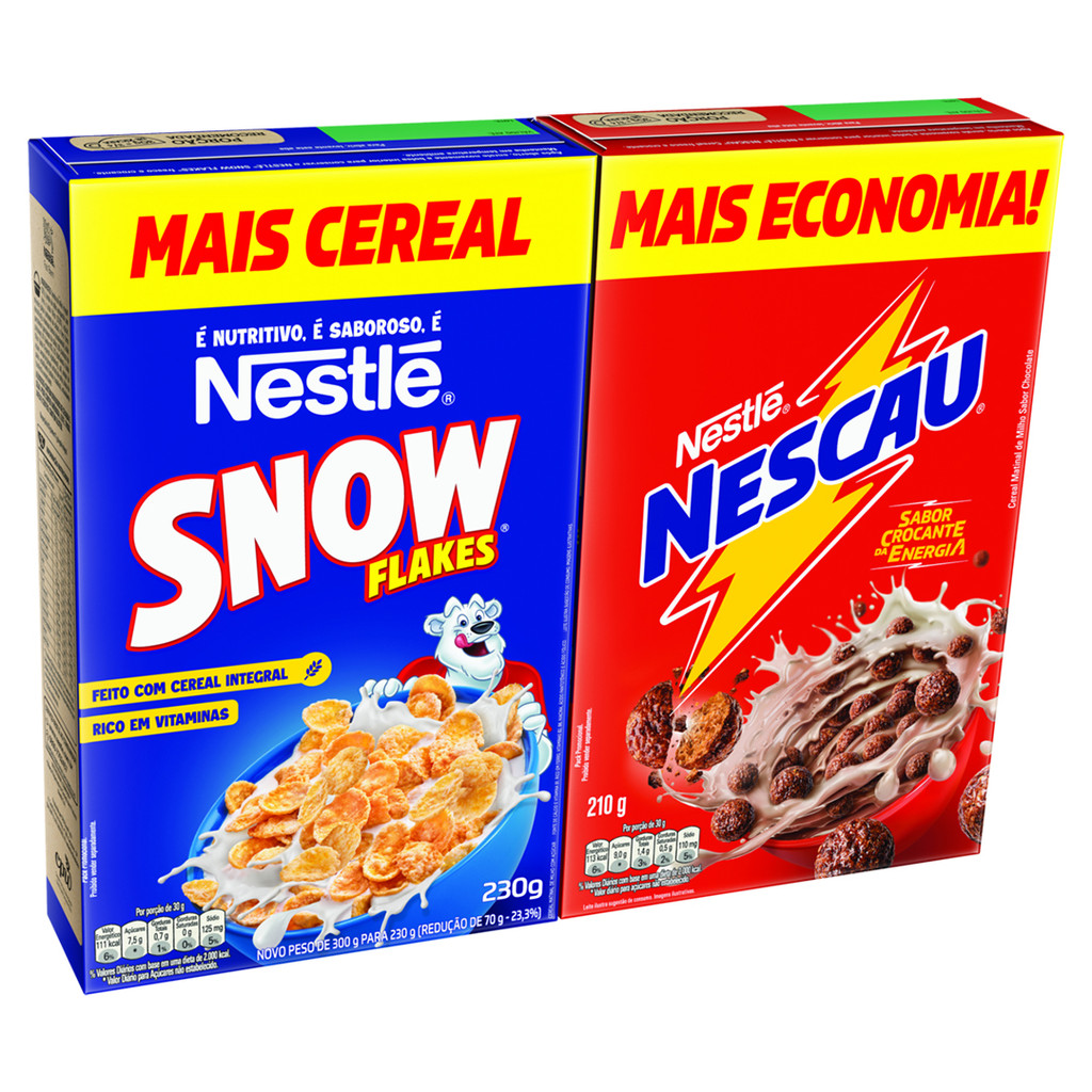 Cereal Matinal Snow Flakes - Comprar com Melhor Preço em Cereais e Geléias de Café da Manhã