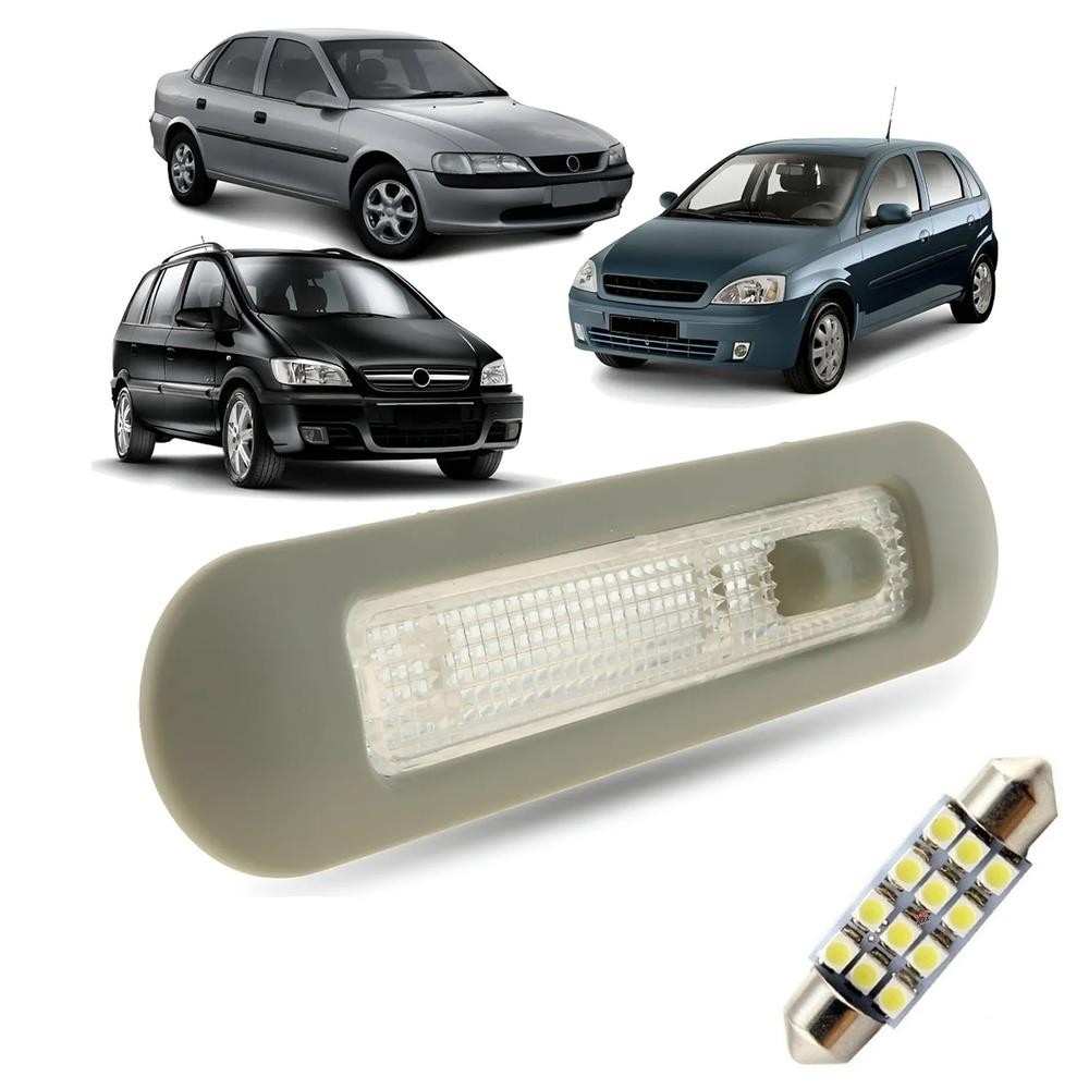 Lanterna de Teto Astra 99/11 Classic 04/10 Corsa 02/12 Meriva 02/12 Montana 04/10 Omega 92/02 Vectra