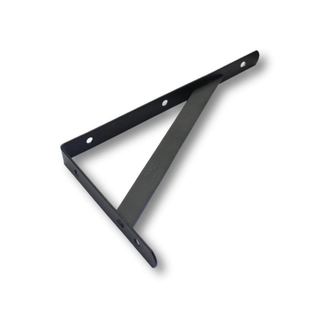 Kit 12 Cantoneiras Suporte Mão Francesa Preta - Loth em Oferta na Shopee