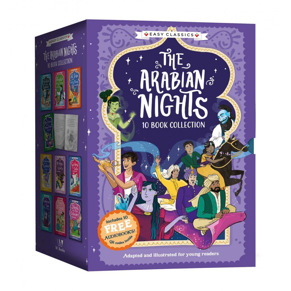 Livro Box - The Arabian nights - Literatura clássica - Em inglês W.Books