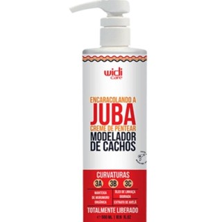 Encaracolando a Juba Creme De Pentear 500ml - Modelador De Cachos Widi Care em Oferta na Shopee