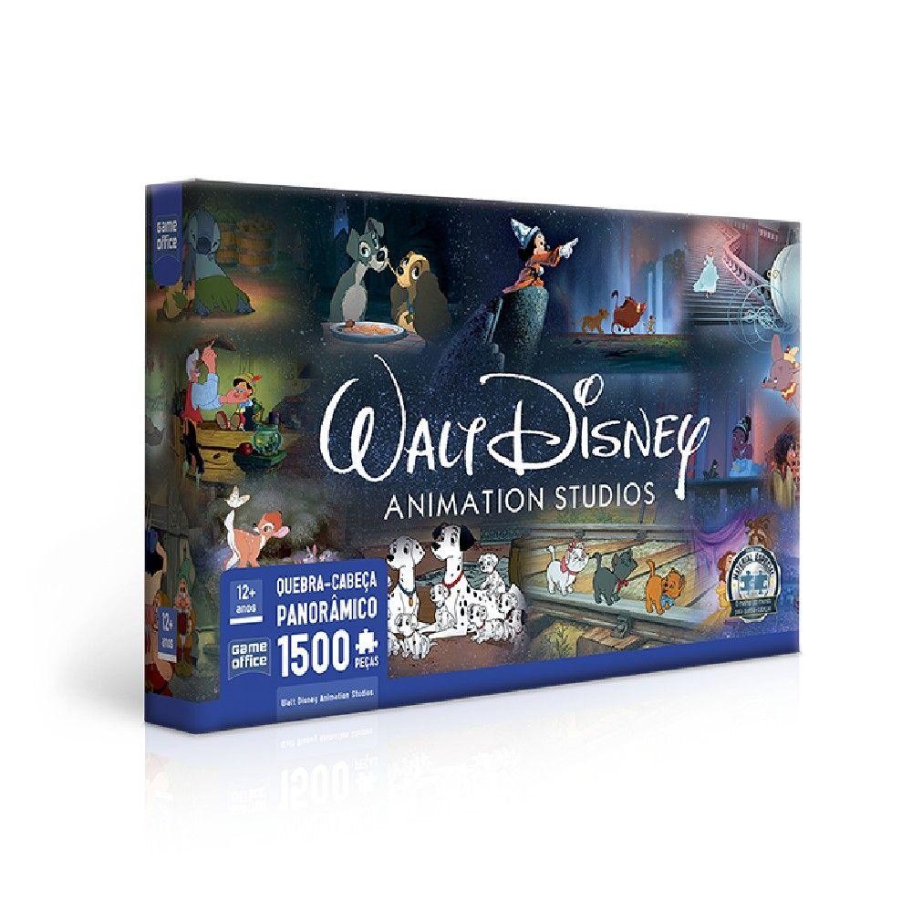 Quebra-cabeça 1500 Peças Disney Animation Studios - Toyster em Oferta na Shopee